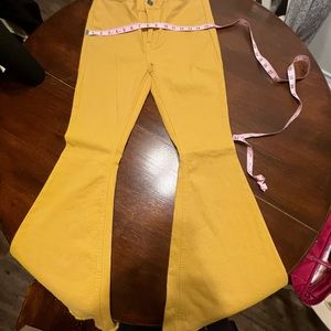 Rock and roll cowgirl. Wide bell bottoms